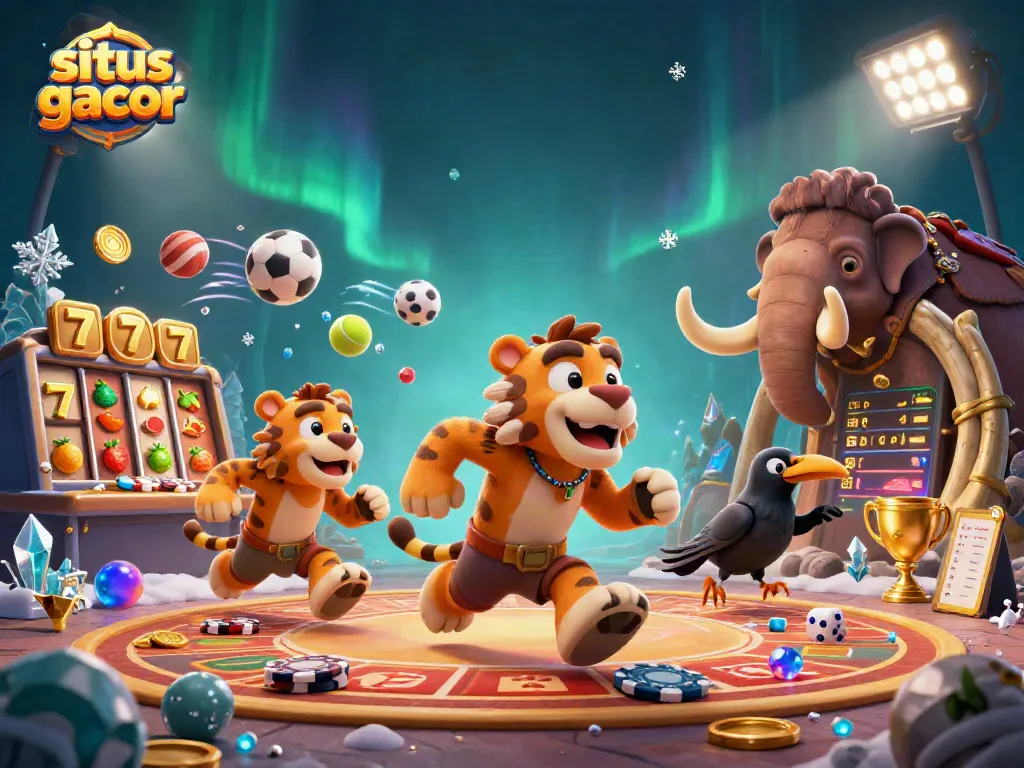 Join the fun at situs gacor with thrilling slot games and exciting casino action in a prehistoric setting.