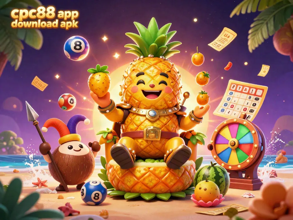 Experience the excitement of cpc88 app download apk with vibrant casino elements and characters.