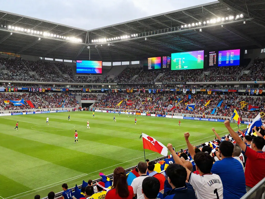 Fans enjoying a match day atmosphere at the TOP10 สโมสร football game, showcasing excitement and energy.