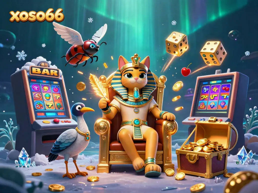 Experience the vibrant casino world with xoso66 featuring dynamic characters and thrilling game elements.