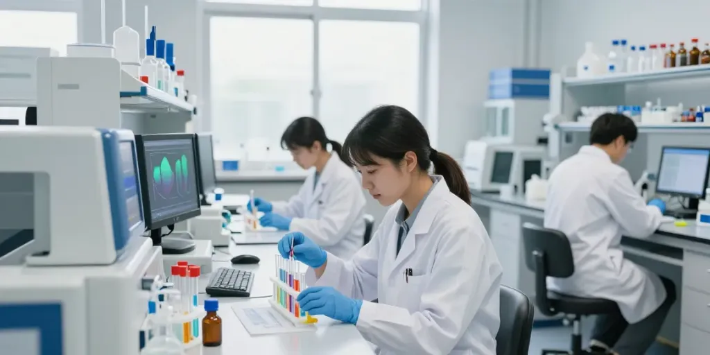 MT-2 10mg research-grade peptides in a professional laboratory for scientific use.