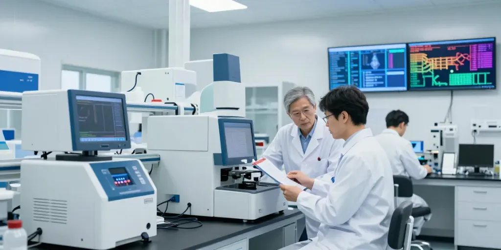 Explore high-quality peptides for sale in a modern research lab dedicated to scientific integrity and patient care.